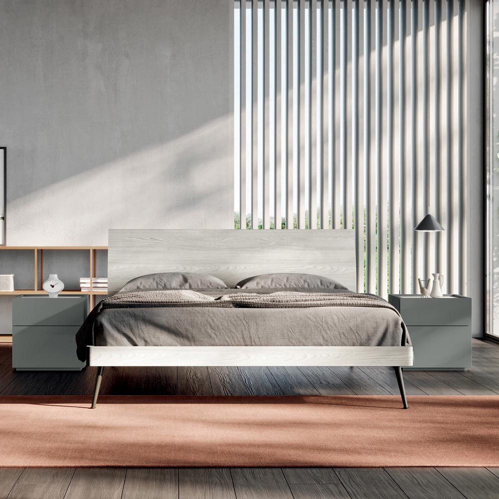 hjælpeløshed Påvirke Fortryd Soveværelse med 4 elementer fremstillet i Italien Fine møbler