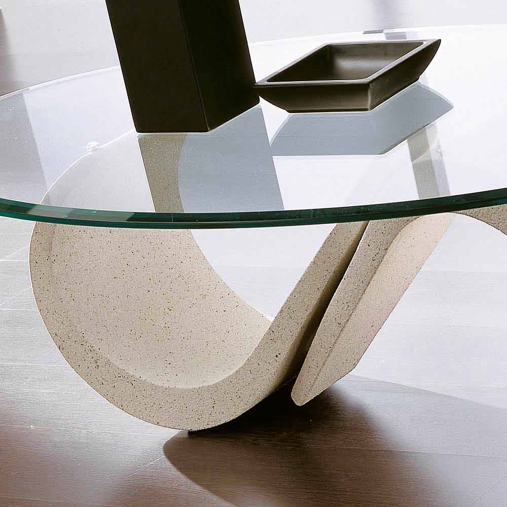 uddøde det tvivler jeg på blive imponeret Sofabord med marmor base lavet i Italien, luksus