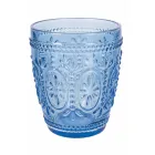 12 vandglas 300 ml i glas i 4 forskellige blå nuancer - kometer Viadurini