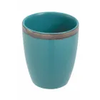 12 stentøjsvandglas 320 ml med gylden kontur - Bibol Viadurini