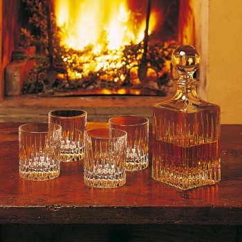 12 lave whiskyglas eller tumblervand i økologisk krystal - Voglia