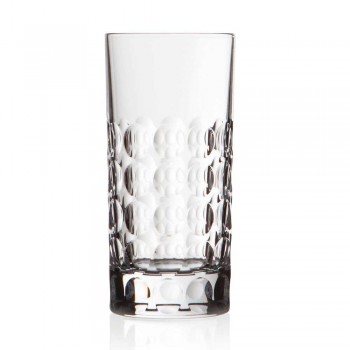 12 Highball-briller til sodavand eller lange drikke i øko-krystal - Titanioball