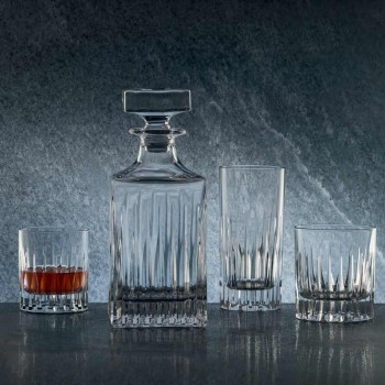 12 Tumbler Tall Long Drink Glasses i økologisk krystal - Voglia