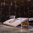 12 Tumbler dobbelt gammeldags krystal whiskyglas - arytmi Viadurini
