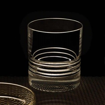 12 Tumbler dobbelt gammeldags krystal whiskyglas - arytmi