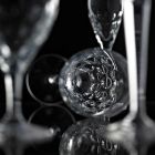 12 ølglas i økologisk krystaldekoreret luksusdesign - Titanioball Viadurini