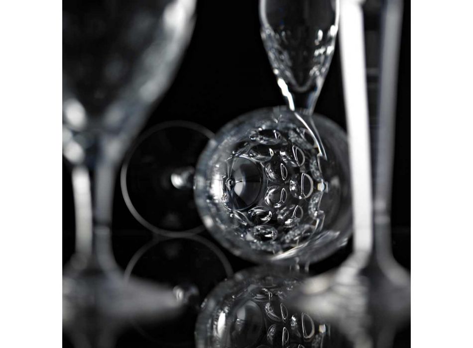 12 ølglas i økologisk krystaldekoreret luksusdesign - Titanioball