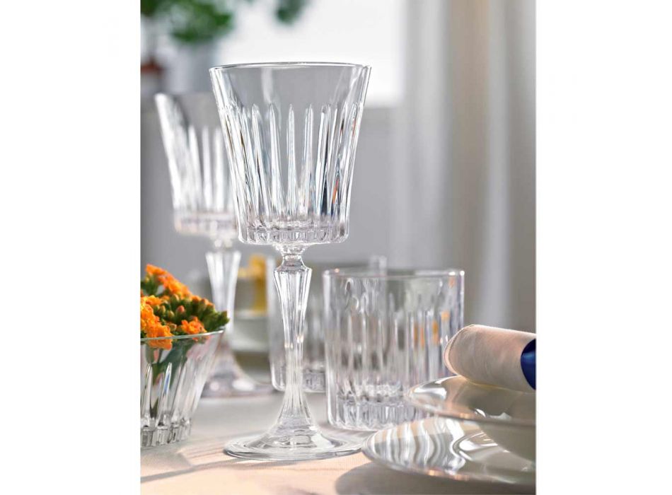 12 luksus økologiske krystalvand cocktail vinglas - Senzatempo