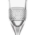 12 fløjtebriller til champagne i økologisk krystal med manuel dekoration - Milito Viadurini