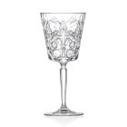 12 briller til vand, drikkevarer eller cocktaildesign i dekoreret øko-krystal - Destino Viadurini