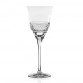12 hvide vinglas i økologisk krystaldesign - Milito