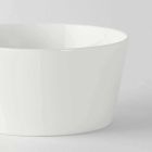 12 Modern design hvid porcelænsis eller frugtkopper - Egle Viadurini