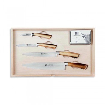 14 knive komplet Berti kasse eksklusivt til Viadurini - Canaletto