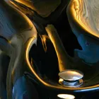 Goldline Moderne Design Håndvask Made In Italy Viadurini