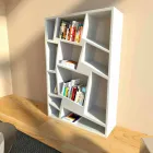 Design bogreol Christie Made i Italien Viadurini