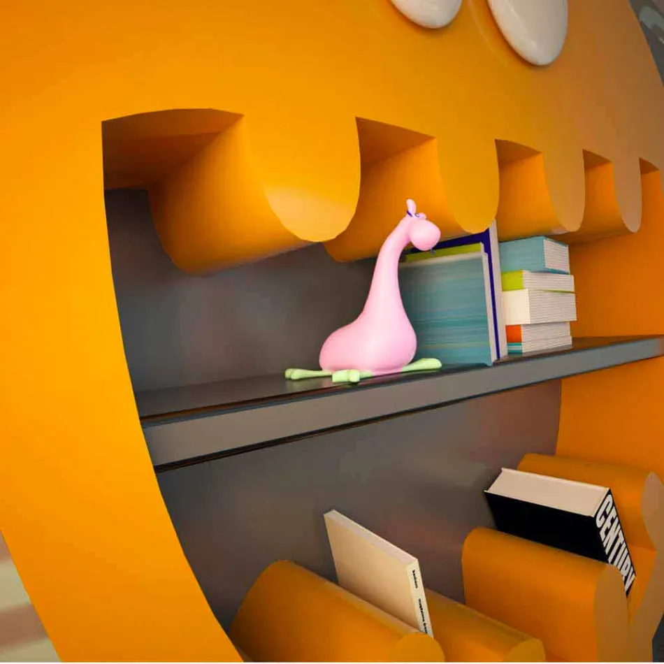 Hardy Moderne Bogreol Made In Italy Viadurini