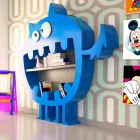 Hardy Moderne Bogreol Made In Italy Viadurini