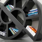 Nicol Made in Italy Design Bogreol Viadurini