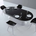 Komfortabel moderne designbord lavet i Italien Viadurini
