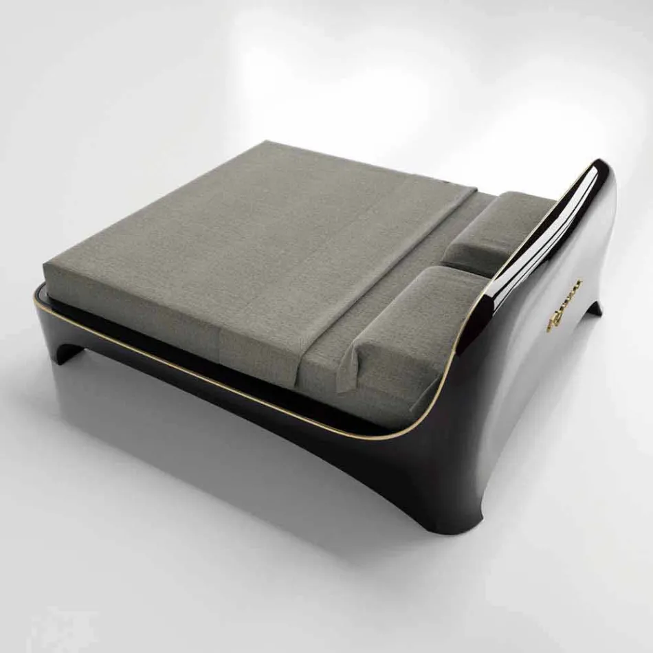 Luksus Design Moderne Dobbeltseng Elegance Lavet i Italien Viadurini