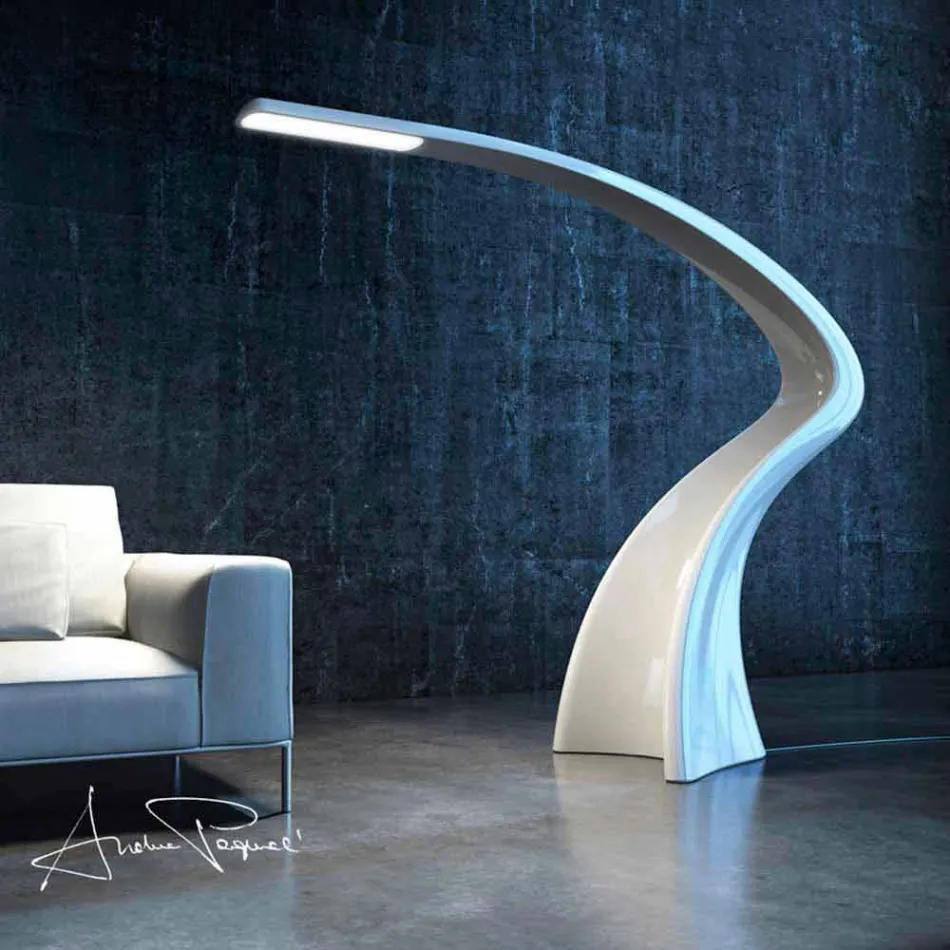 Lumia Moderne Design Gulvlampe Lavet i Italien Viadurini