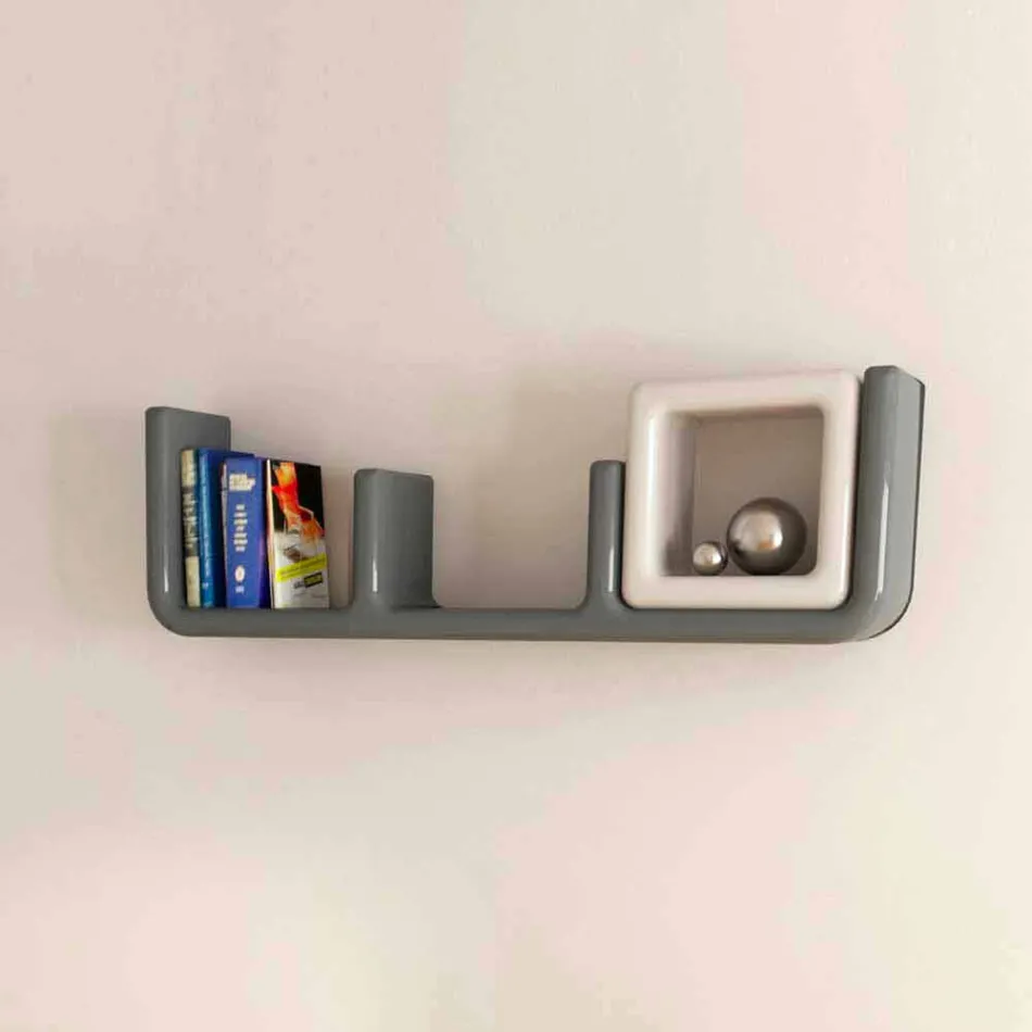 Moderne Design Atlante Hylde Lavet i Italien Viadurini