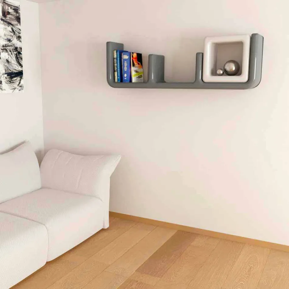 Moderne Design Atlante Hylde Lavet i Italien Viadurini