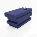 Alford Design Kontor Skrivebord Made in Italy Viadurini