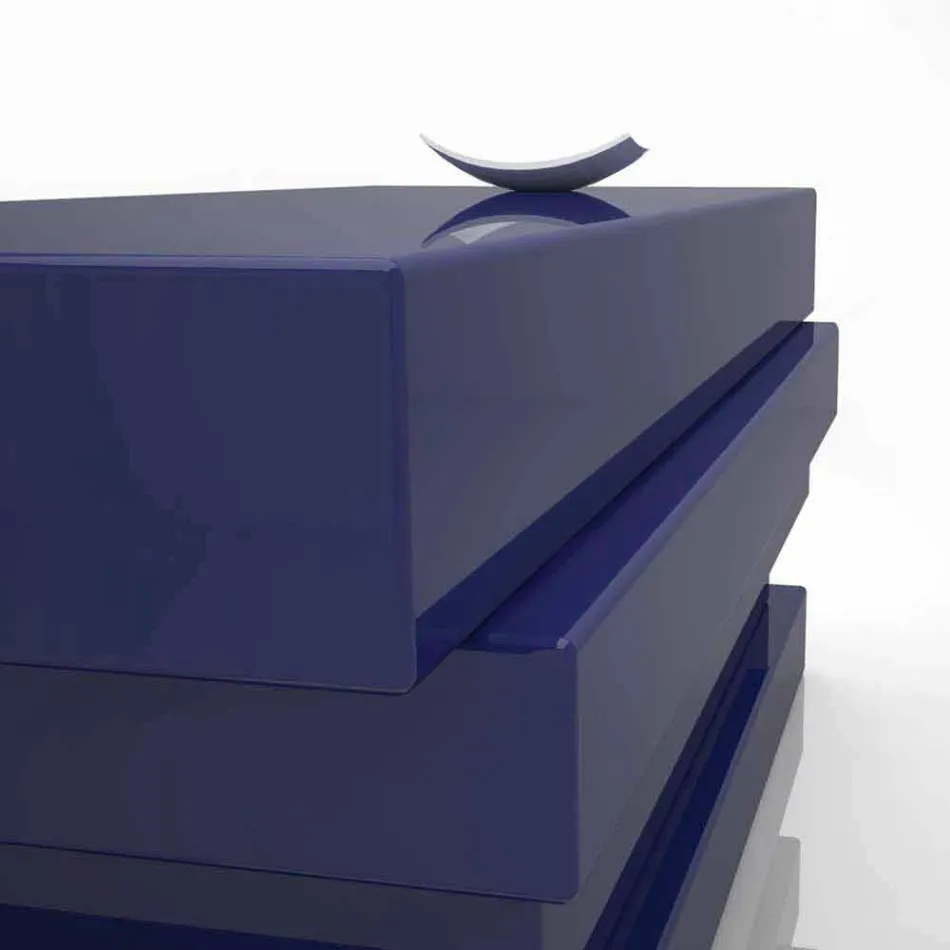 Alford Design Kontor Skrivebord Made in Italy Viadurini