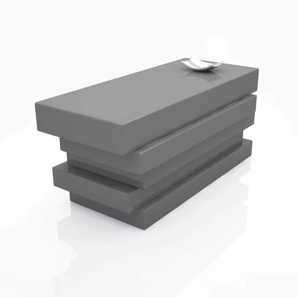 Alford Design Kontor Skrivebord Made in Italy Viadurini