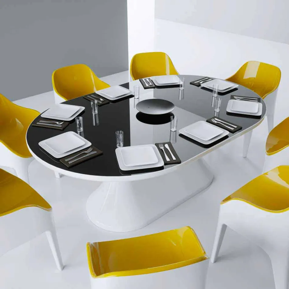 Skrivebord Office Design Frokostbord Made in Italy Viadurini