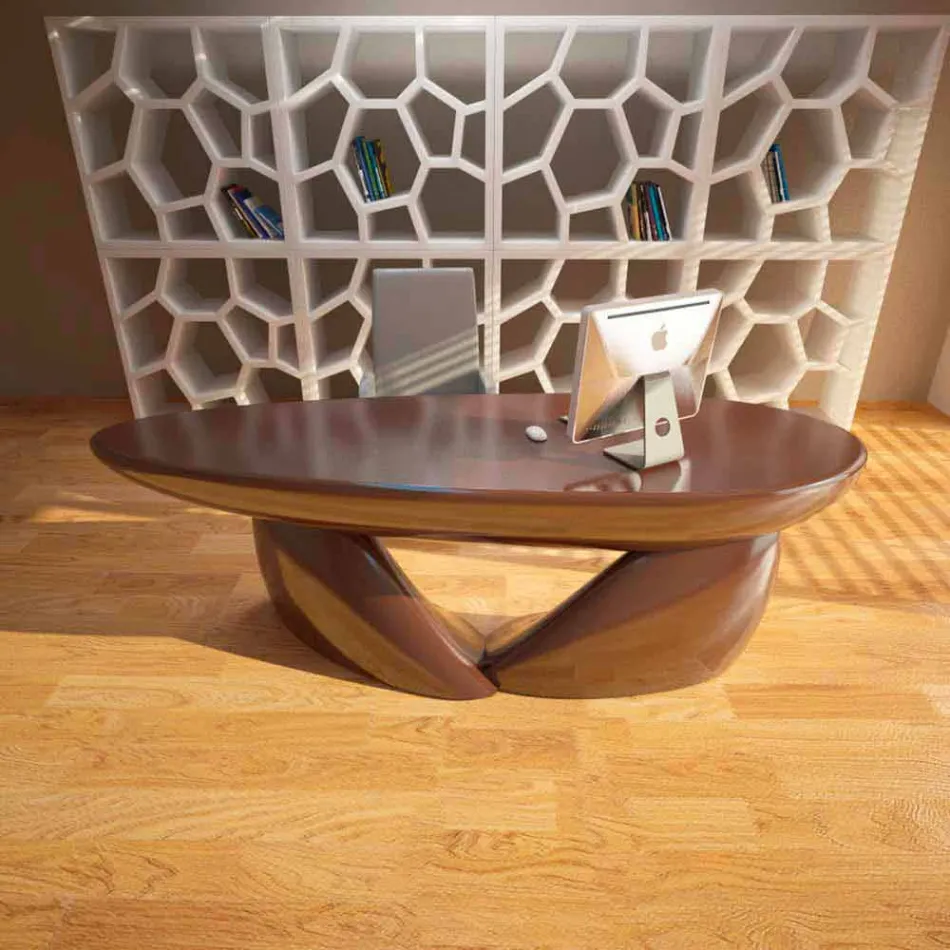 Sofstone Design Office Desk Made in Italy Viadurini