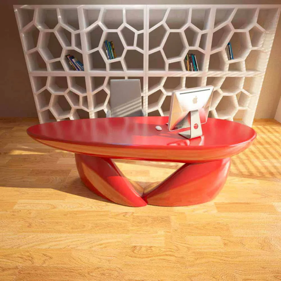 Sofstone Design Office Desk Made in Italy Viadurini