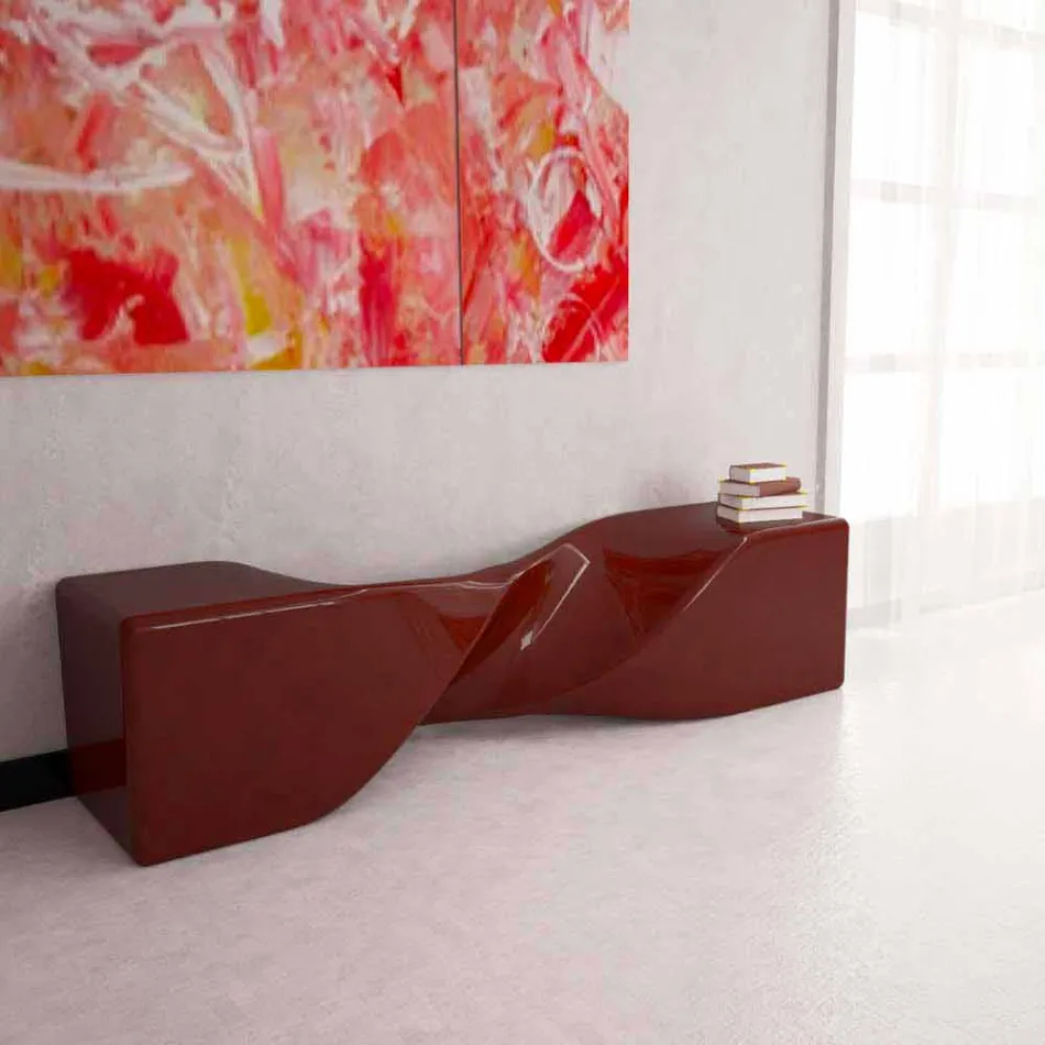Moderne Design Bench Bobby Made i Italien Viadurini