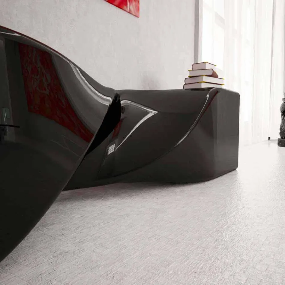 Moderne Design Bench Bobby Made i Italien Viadurini