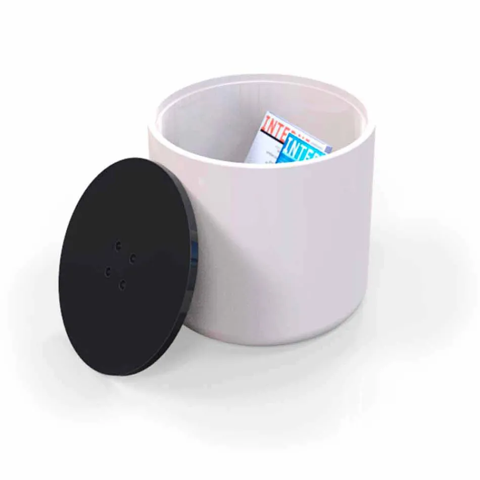 Design Button Puff / Sofabord Made In Italy Viadurini