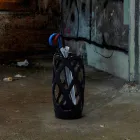 Paraplyholder Moderne Design Coulee Lavet i Italien Viadurini