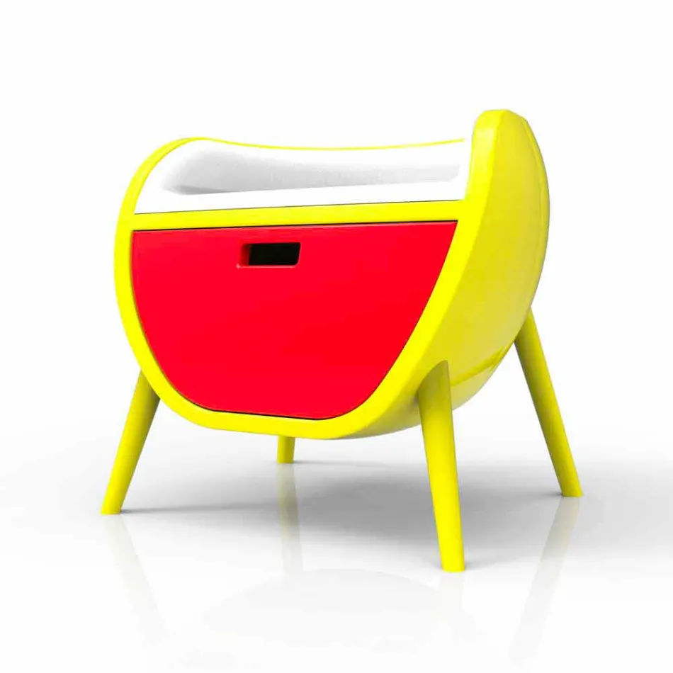 Moderne Sengebord Design Gauche Lavet i Italien Viadurini