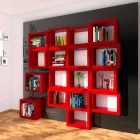 Design Fra011 Bogreol Made in Italy Viadurini