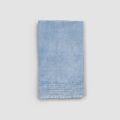 2 blå tunge linned gæstehåndklæder af luksuriøst italiensk design - Jojoba