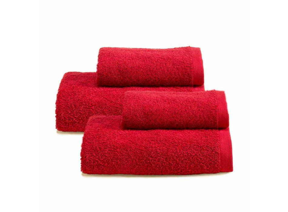 2 par badehåndklæder farvet service i bomuldsspuna - Vuitton