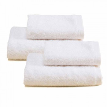 2 par badehåndklæder farvet service i bomuldsspuna - Vuitton