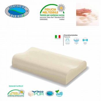 2 ergonomiske allergivenlige puder Memory Foam Memory Cervikal