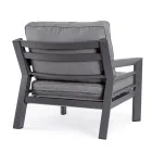 2 havelænestole i aluminium og stof sædehynder - spids Viadurini