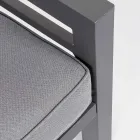 2 havelænestole i aluminium og stof sædehynder - spids Viadurini