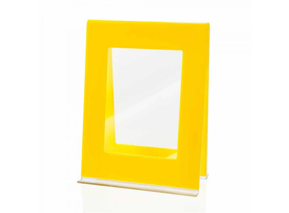2 fotoramme med flere borde i farvet plexiglas italiensk design - Tarino Viadurini
