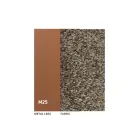 2 indendørs stole lavet af metal med Bliss stofsæde - Avenia Viadurini