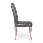 2 spisestuestole med polstret og polstret sædehæmning - mani Viadurini