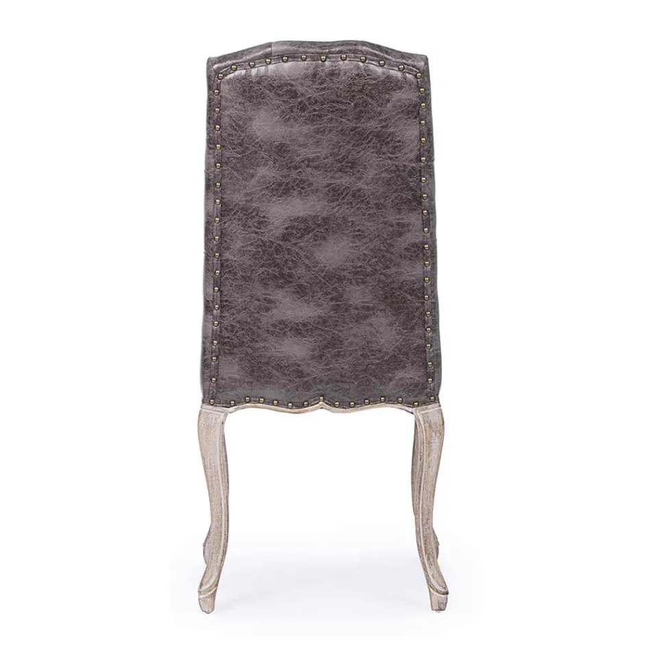 2 spisestuestole med polstret og polstret sædehæmning - mani Viadurini