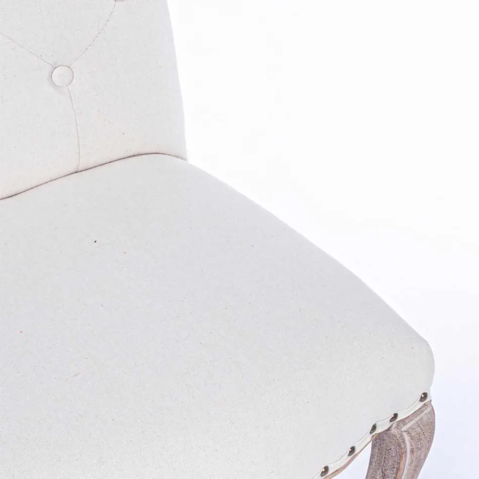 2 spisestuestole med polstret og polstret sædehæmning - mani Viadurini